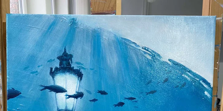 Výtvarné kurzy v pomalém tempu i s meditací: intuitivní malba, akryl nebo olejomalba