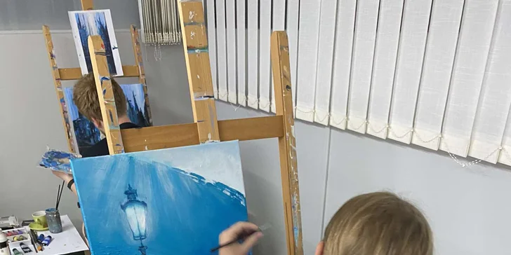 Výtvarné kurzy v pomalém tempu i s meditací: intuitivní malba, akryl nebo olejomalba