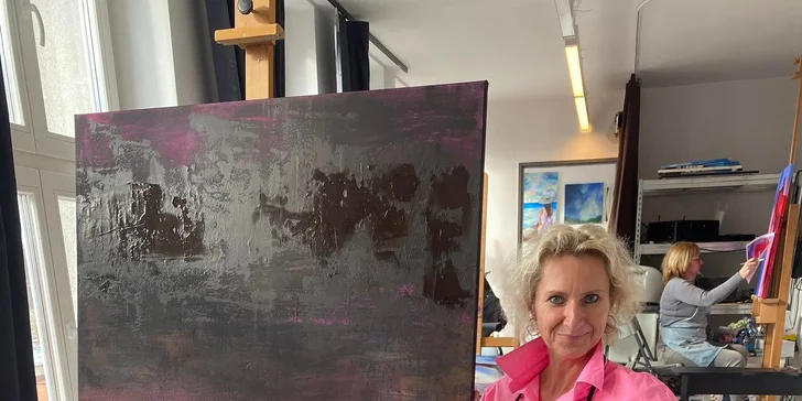 Výtvarné kurzy v pomalém tempu i s meditací: intuitivní malba, akryl nebo olejomalba