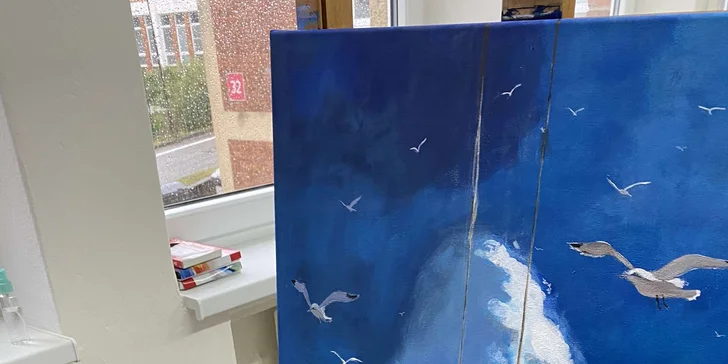 Výtvarné kurzy v pomalém tempu i s meditací: intuitivní malba, akryl nebo olejomalba