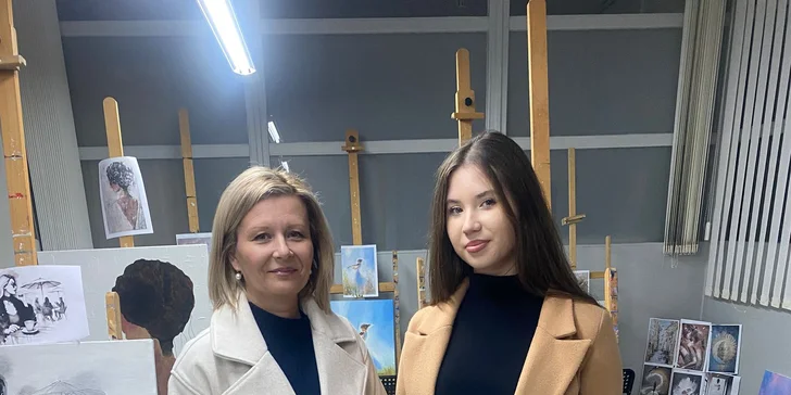 Výtvarné kurzy v pomalém tempu i s meditací: intuitivní malba, akryl nebo olejomalba