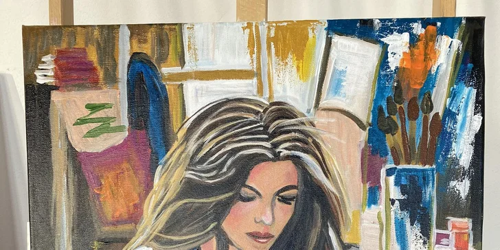 Výtvarné kurzy v pomalém tempu i s meditací: intuitivní malba, akryl nebo olejomalba