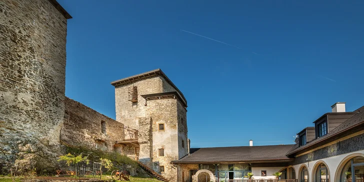 Romantický pobyt v luxusním zámeckém hotelu s vynikající gastronomií a možností wellness