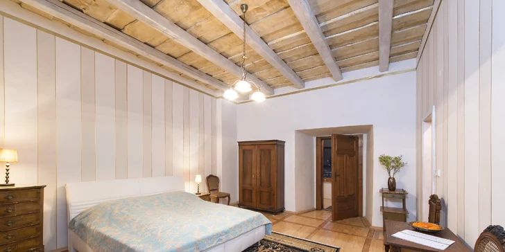 Romantický pobyt v luxusním zámeckém hotelu s vynikající gastronomií a možností wellness