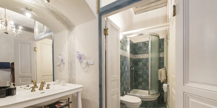 Romantický pobyt v luxusním zámeckém hotelu s vynikající gastronomií a možností wellness