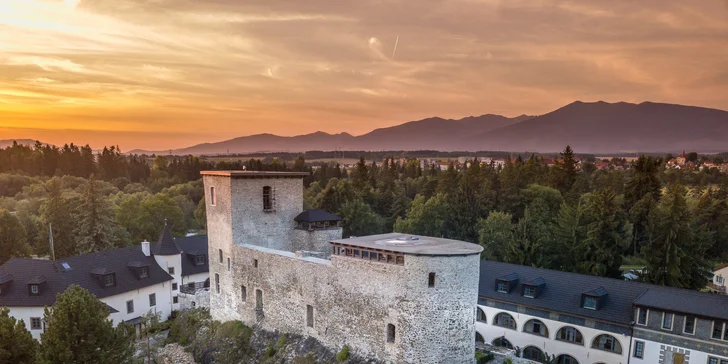 Romantický pobyt v luxusním zámeckém hotelu s vynikající gastronomií a možností wellness
