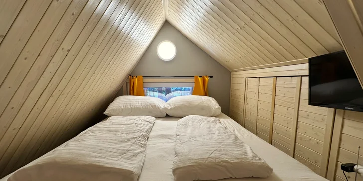 Odpočinek ve wellness domku s privátní vířivkou a finskou saunou pod Jizerkami