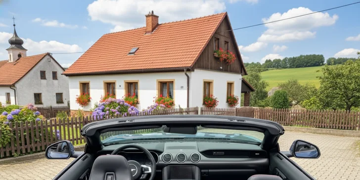 Zážitková jízda s Fordem Mustang California Special 5.0 V8 na 12 až 72 hodin