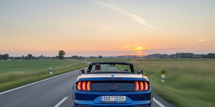 Zážitková jízda s Fordem Mustang California Special 5.0 V8 na 12 až 72 hodin