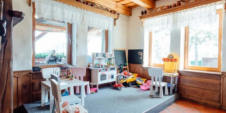 Pobyt na břehu Oravské přehrady v prostředí vyhlášeného Slanického dvora s privátním wellness