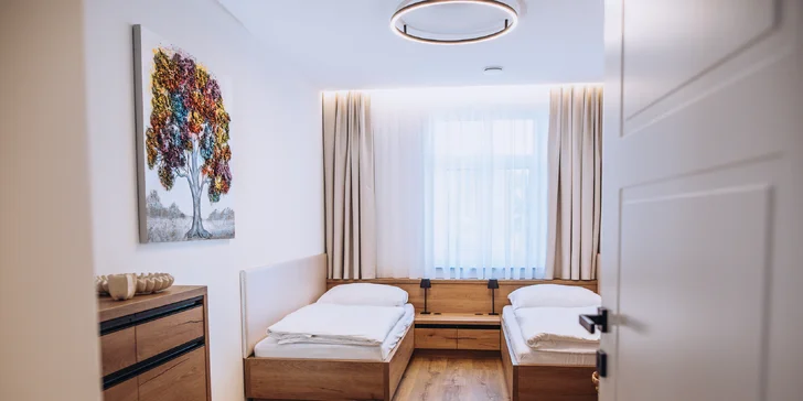 Plně vybavené apartmány na severní Moravě bez stravy i vč. snídaní v piknikovém koši