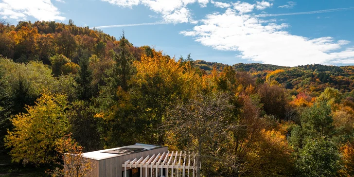 Unikátní ubytování v lůně přírody i s luxusním boxem plným dobrot