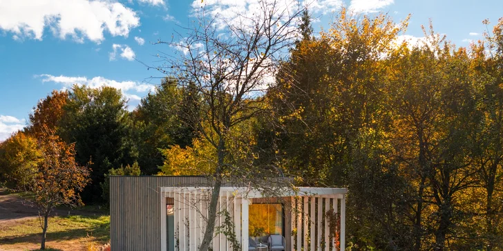 Unikátní ubytování v lůně přírody i s luxusním boxem plným dobrot