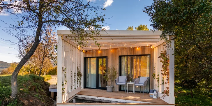 Unikátní ubytování v lůně přírody i s luxusním boxem plným dobrot