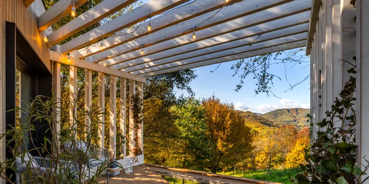 Unikátní ubytování v lůně přírody i s luxusním boxem plným dobrot