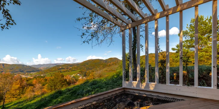 Unikátní ubytování v lůně přírody i s luxusním boxem plným dobrot