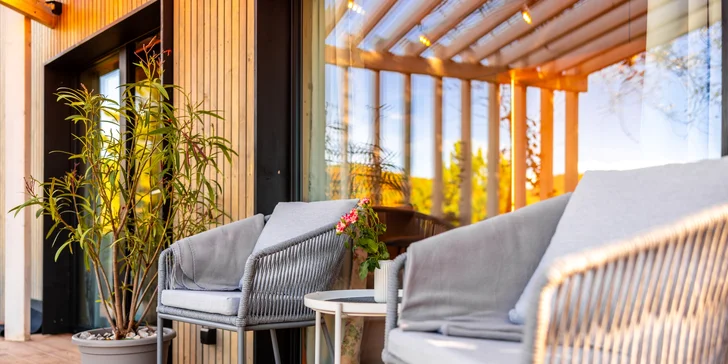 Unikátní ubytování v lůně přírody i s luxusním boxem plným dobrot