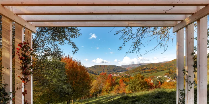 Unikátní ubytování v lůně přírody i s luxusním boxem plným dobrot