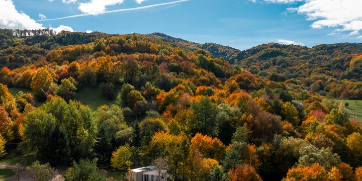 Unikátní ubytování v lůně přírody i s luxusním boxem plným dobrot
