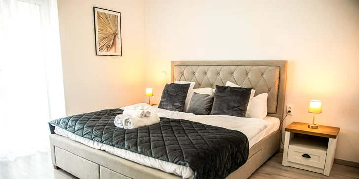 Pobyt v Dunajské Stredě: apartmány s terasou, stravou a vlastním vstupem do Thermalparku