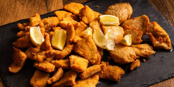 Otevřené vouchery na jídlo i pití v hodnotě 500-1000 Kč do restaurace Kaťák