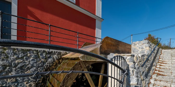 Pobyt ve zrekonstruovaném historickém mlýně s vodním kolem na Liptově vč. snídaně