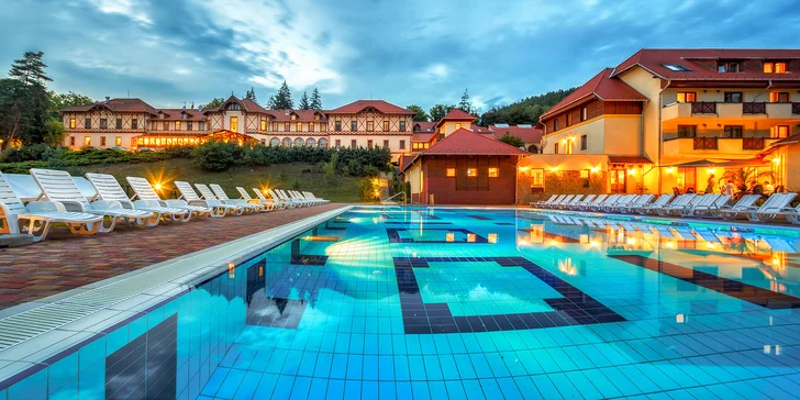 Lázeňský odpočinek v Maďarsku: procedury, polopenze, neomezený wellness