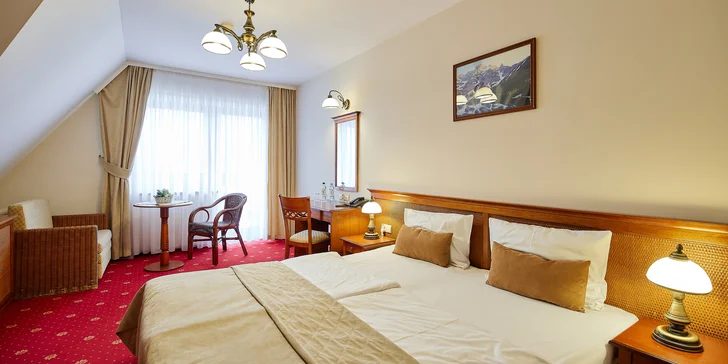 Dovolená v Białce Tatrzańské: wellness, soukromá písčitá pláž s výhledem na Tatry i jídlo