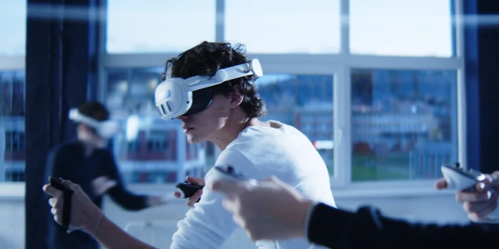 Novinka Mixed Reality: 1-4 vstupy do virtuální arény s prvky reality