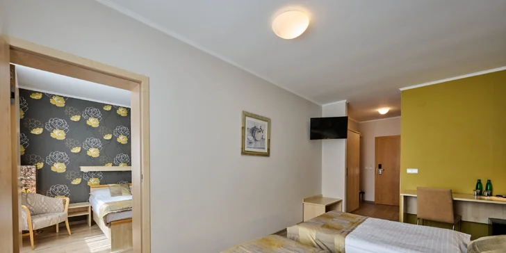 Pobyt v Posázaví: strava, veřejné i privátní wellness, plný minibar i večeře při svíčkách