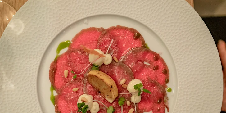 Degustační menu se specialitami francouzské kuchyně pro dva