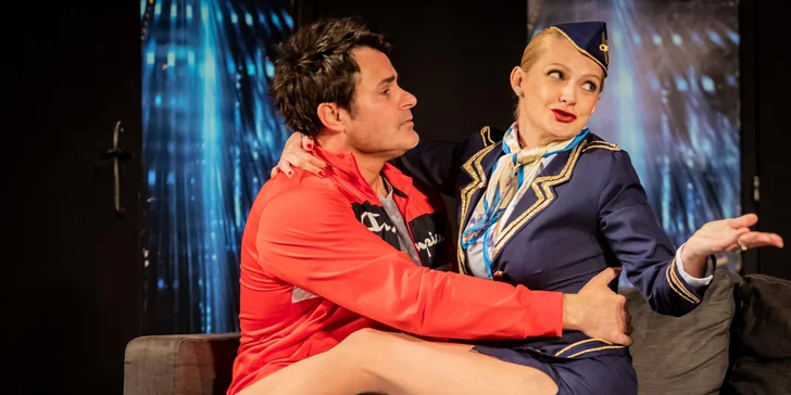 Vstupenka na adventní představení Boeing - Boeing aneb Tři letušky v Paříži