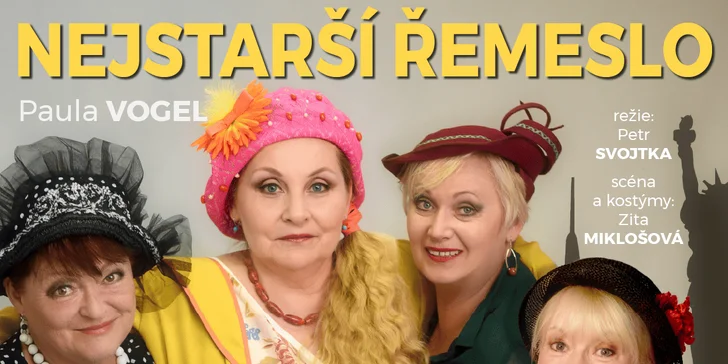 Vstupenka na představení Nejstarší řemeslo ve Strašnickém divadle