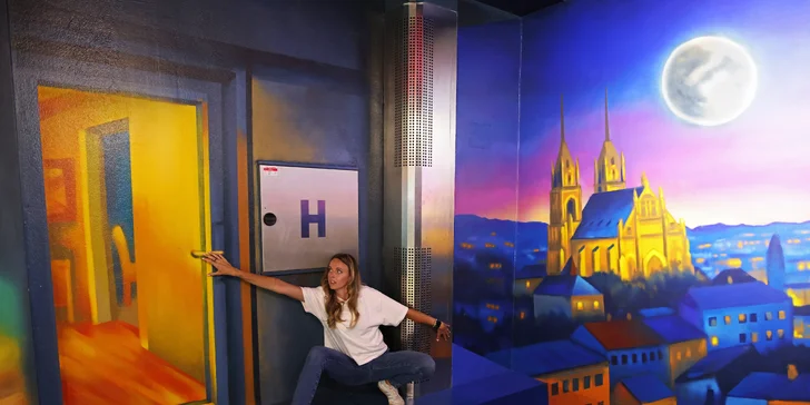 Absurdia: vstup do největšího muzea iluzí v Brně pro děti, dospělé i rodiny