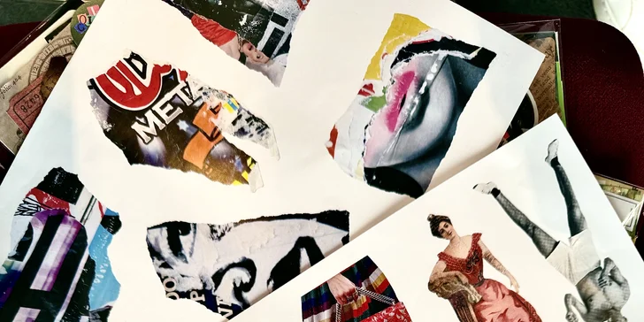 Nápoj a dort podle výběru nebo kolážování v kreativní kavárně pro 1 nebo 2 osoby