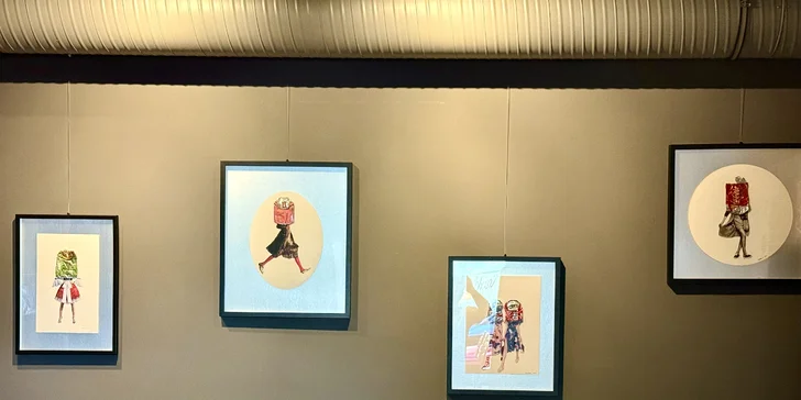 Nápoj a dort podle výběru nebo kolážování v kreativní kavárně pro 1 nebo 2 osoby