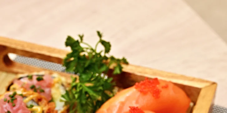 Japonské degustační menu v nové restauraci na Andělu pro 2 nebo 4 osoby