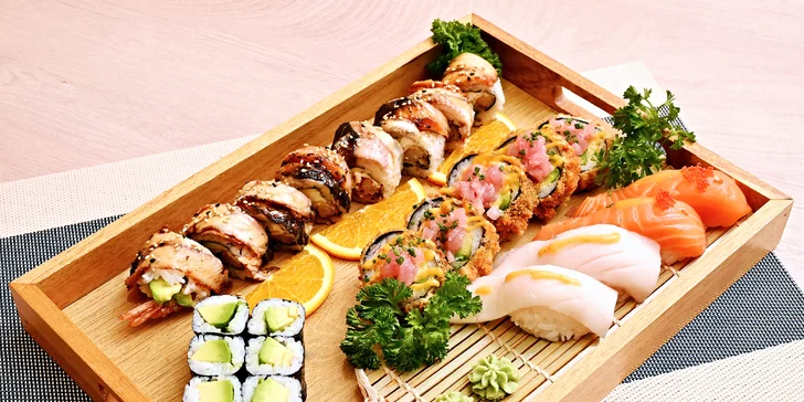 Japonské degustační menu v nové restauraci na Andělu pro 2 nebo 4 osoby