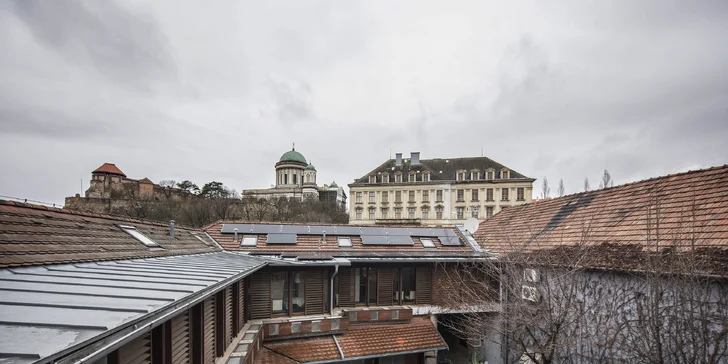 Pobyt v centru Ostřihomi: wellness centrum otevřené nonstop, famózní restaurace i vstup do aquaparku