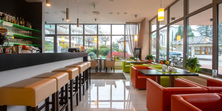 Elegantní 4* hotel v centru lázeňského města Trenčianske Teplice, procedury i strava