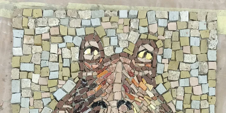 Jednodenní či dvoudenní kurz mozaiky ze skla i kamene pro 1 osobu