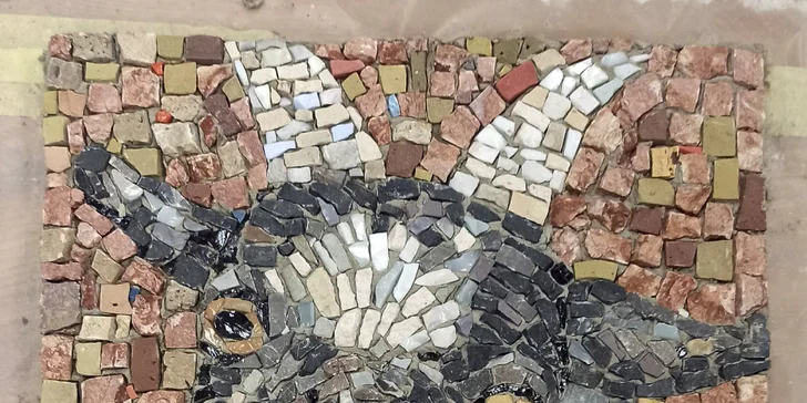 Jednodenní či dvoudenní kurz mozaiky ze skla i kamene pro 1 osobu