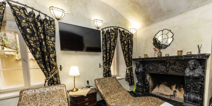 Luxus s nádechem historie: hotel v centru Českého Krumlova se snídaní i wellness