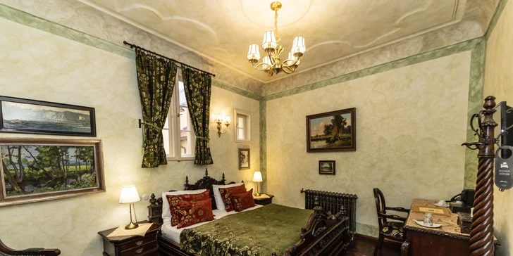 Luxus s nádechem historie: hotel v centru Českého Krumlova se snídaní i wellness