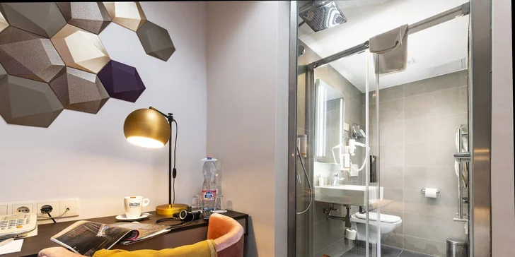 Ubytování v centru historické Budapešti: 3* hotel se snídaní a wellness