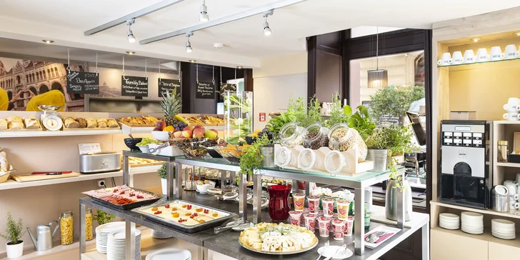 Ubytování v centru historické Budapešti: 3* hotel se snídaní a wellness