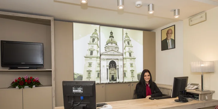 Ubytování v centru historické Budapešti: 3* hotel se snídaní a wellness