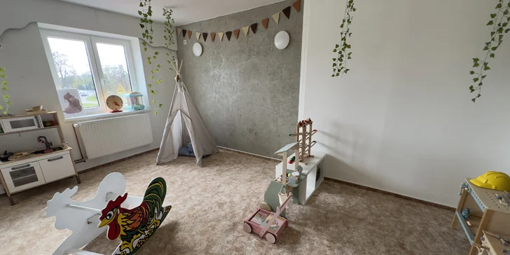 Vstupy do Montessori herničky na 1 hodinu, dopoledne i celý den