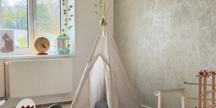 Vstupy do Montessori herničky na 1 hodinu, dopoledne i celý den