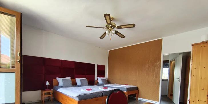 Pohoda u Novomlýnské nádrže: rodinný penzion, možnost půjčení kol i aquapark se slevou